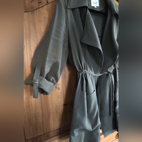 Kismet Army Green Jacket Blazer Size L - Picture 2 of 7